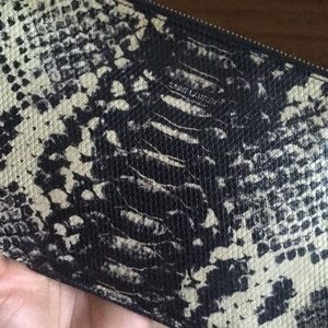 YSL Snakeskin Clutch